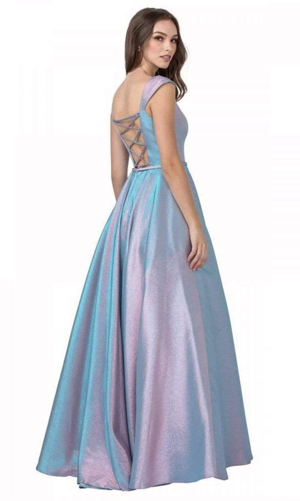 Aspeed Design - L2365 Square A-Line Evening Dress Evening Dresses