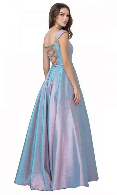 Aspeed Design - L2365 Square A-Line Evening Dress Evening Dresses