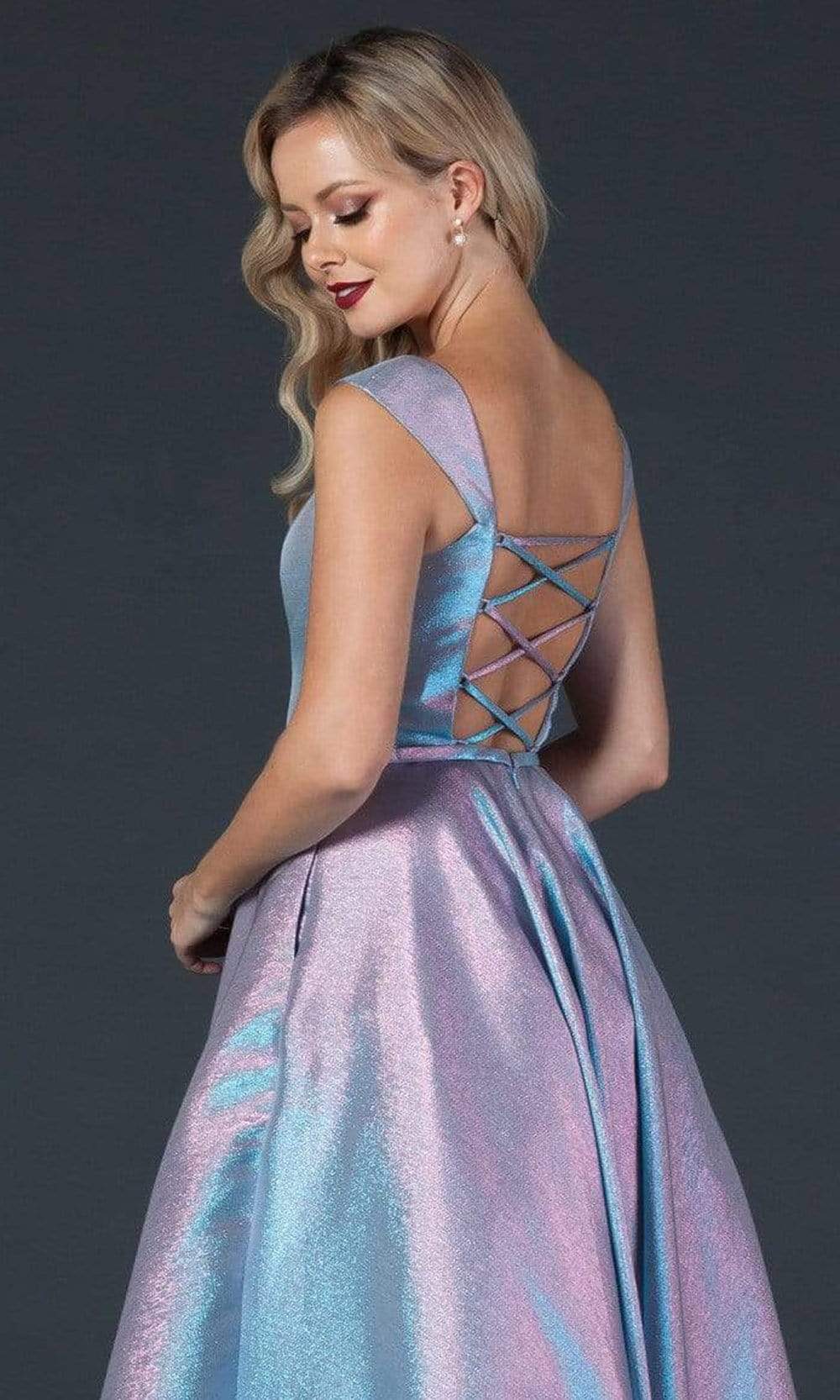 Aspeed Design - L2365 Square A-Line Evening Dress Evening Dresses