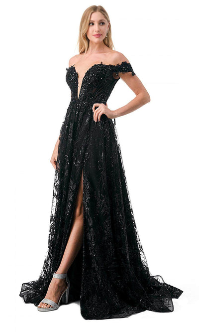 Aspeed Design L2621 - Off Shoulder Evening Gown