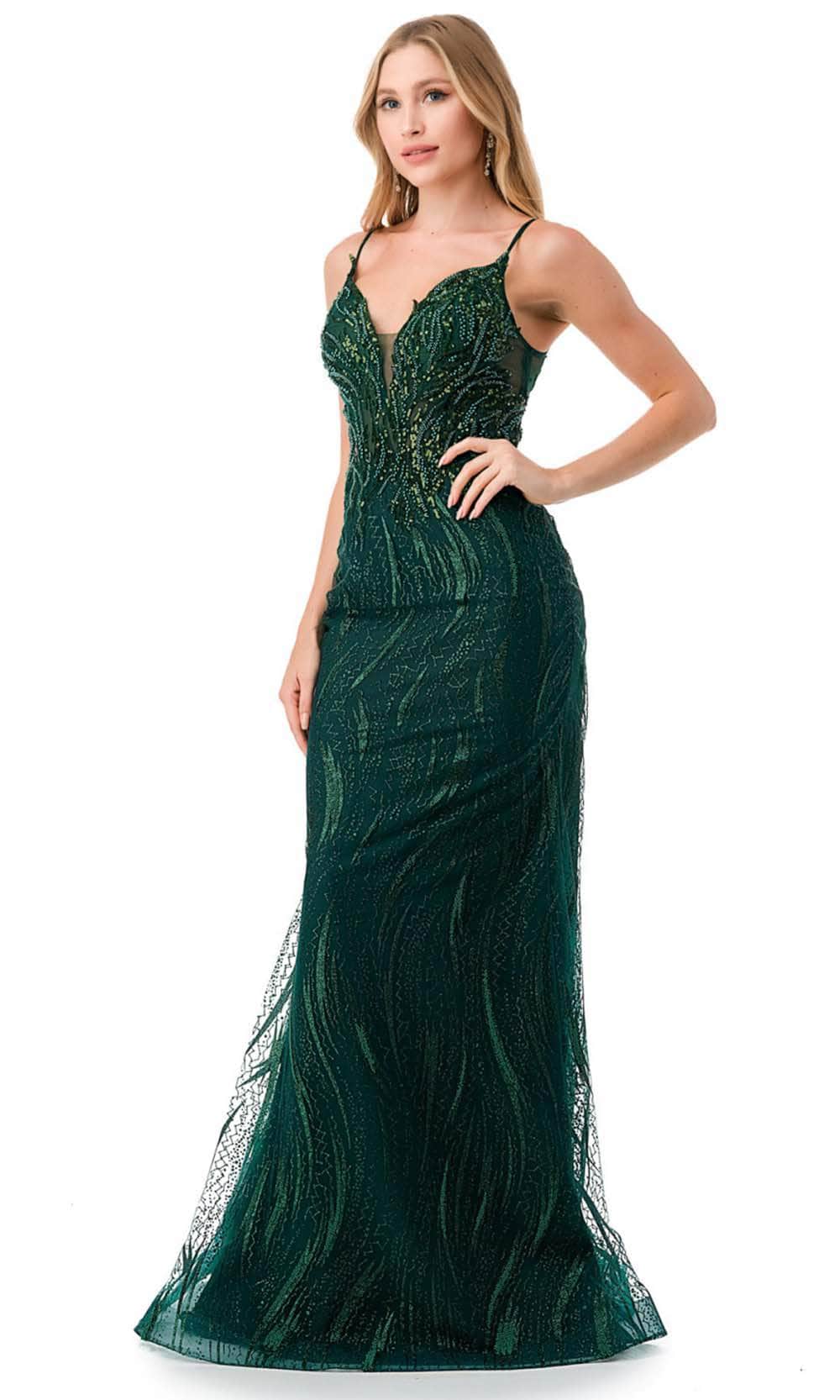Aspeed Design L2719 - Spaghetti Straps Prom Dress