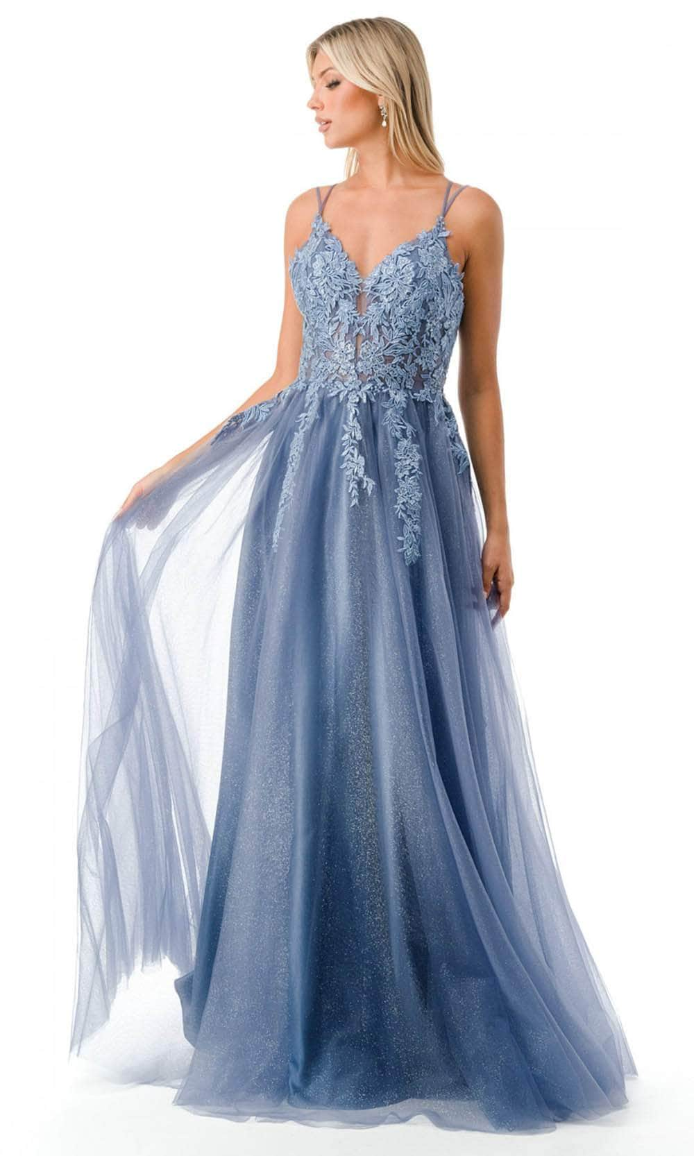 Aspeed Design L2790W - Sleeveless Evening Gown