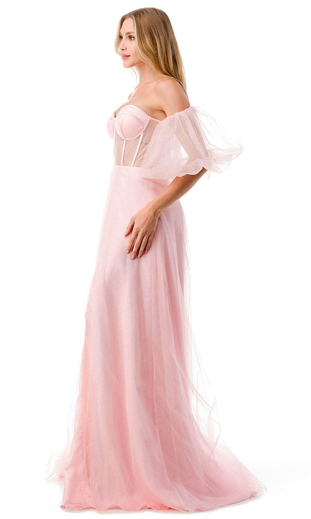 Aspeed Design L2793B - Illusion Corset Evening Gown