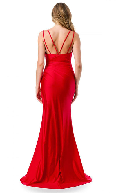 Aspeed Design L2805Y - Ruched Evening Gown