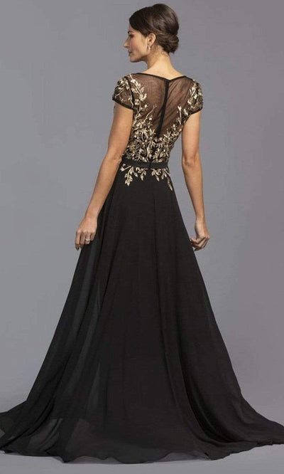 Aspeed Design - M2071 Modest Embroidered Chiffon Dress Mother of the Bride Dresses