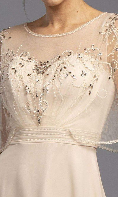 Aspeed Design - M2276 Modest Feminine Soft A-Line Dress Mother of the Bride Dresses
