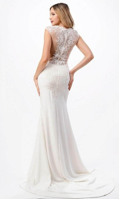 Aspeed Design MS0015 - Embroidered Mermaid Prom Gown