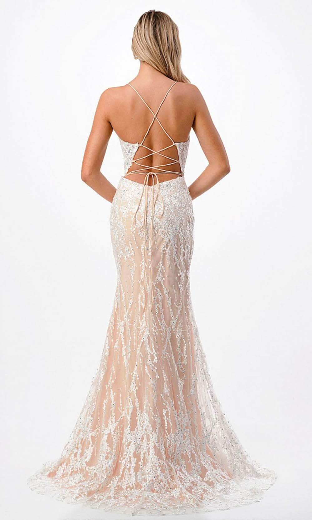 Aspeed Design P2211 - Embroidered Lace-Up Back Prom Dress Evening Dresses XS 