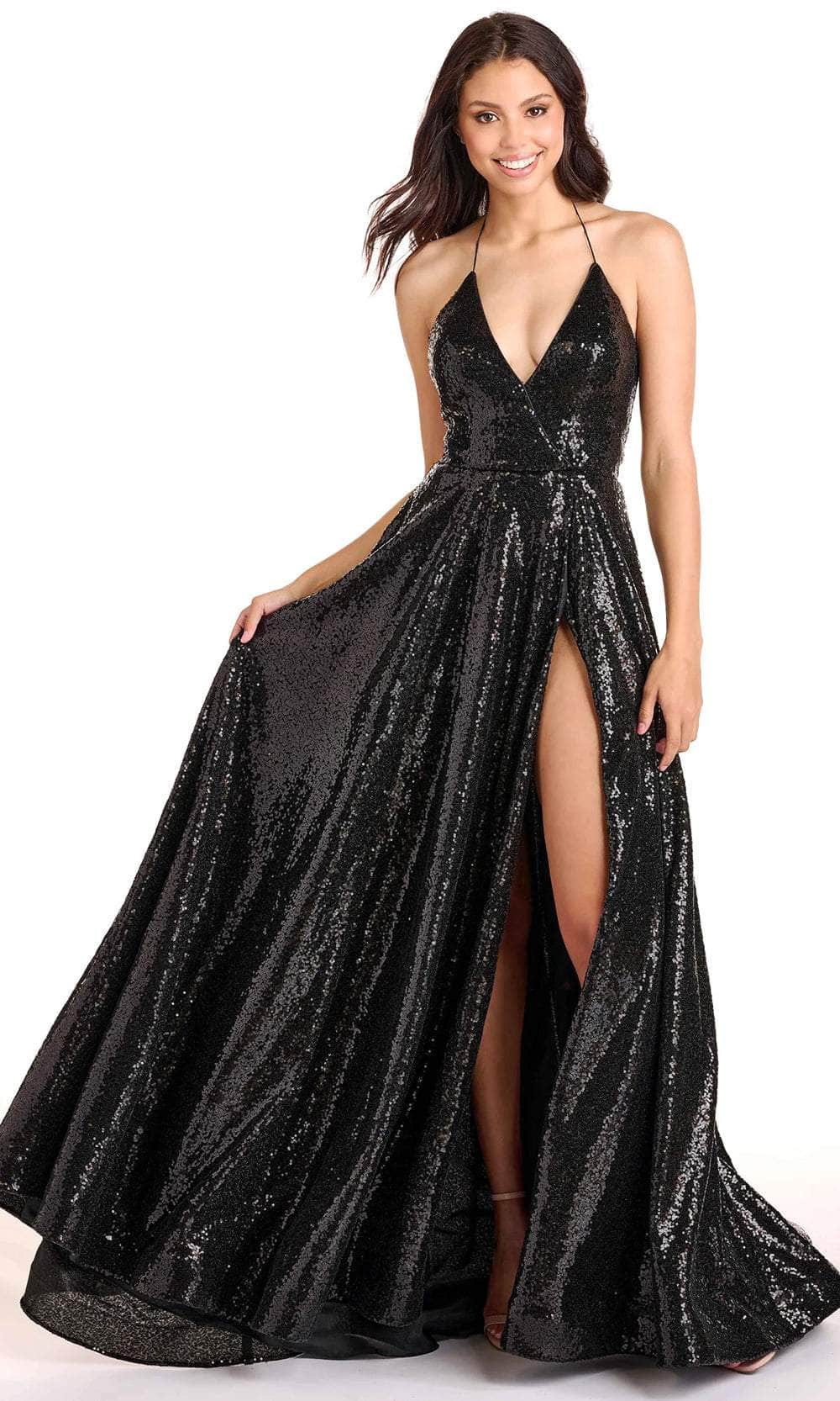 Ava Presley 27825 - Backless Gown Prom Dresses 00 /  Black