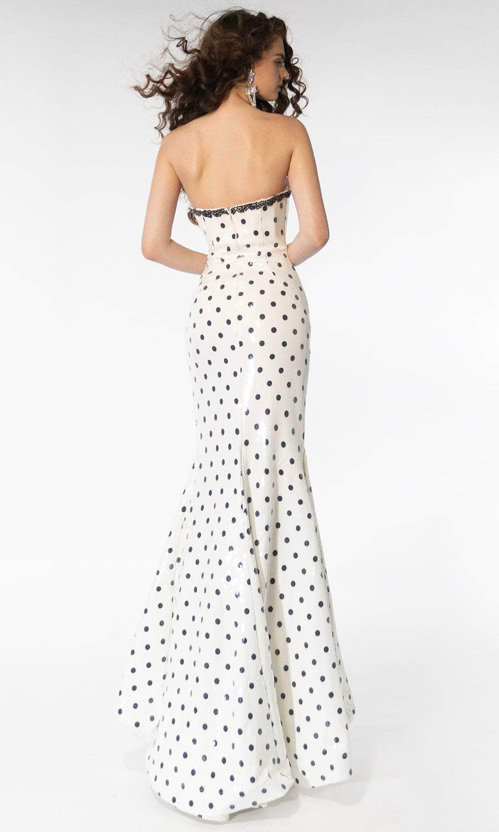 Ava Presley 39253 - Sequin Polka Dot Printed Dress Special Occasion Dresses