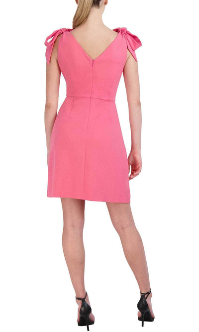 BCBG Generation GT02D11 - Tie Sleeve Sheath Short Dress Cocktail Dresses