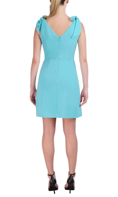 BCBG Generation GT02D11 - Tie Sleeve Sheath Short Dress Cocktail Dresses