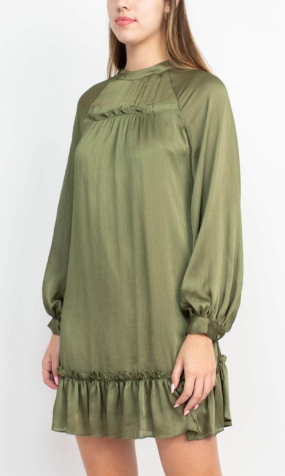 BCBG Generation GU07D64 - Jewel Satin Casual Dress Cocktail Dresses