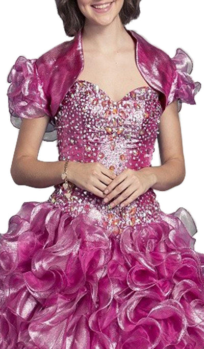 Beaded Corset Bodice Ballgown Quinceanera Dresses