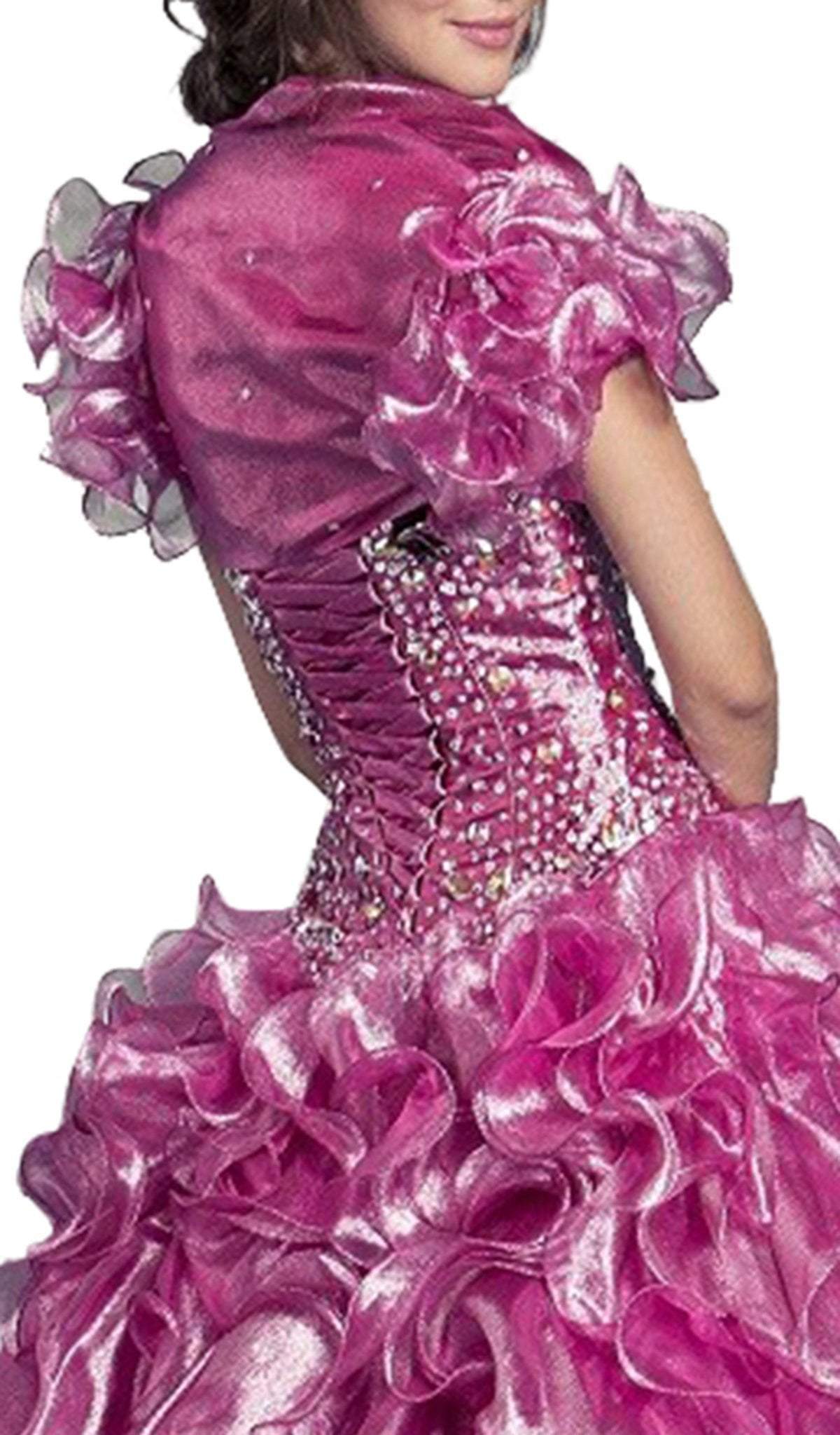 Beaded Corset Bodice Ballgown Quinceanera Dresses