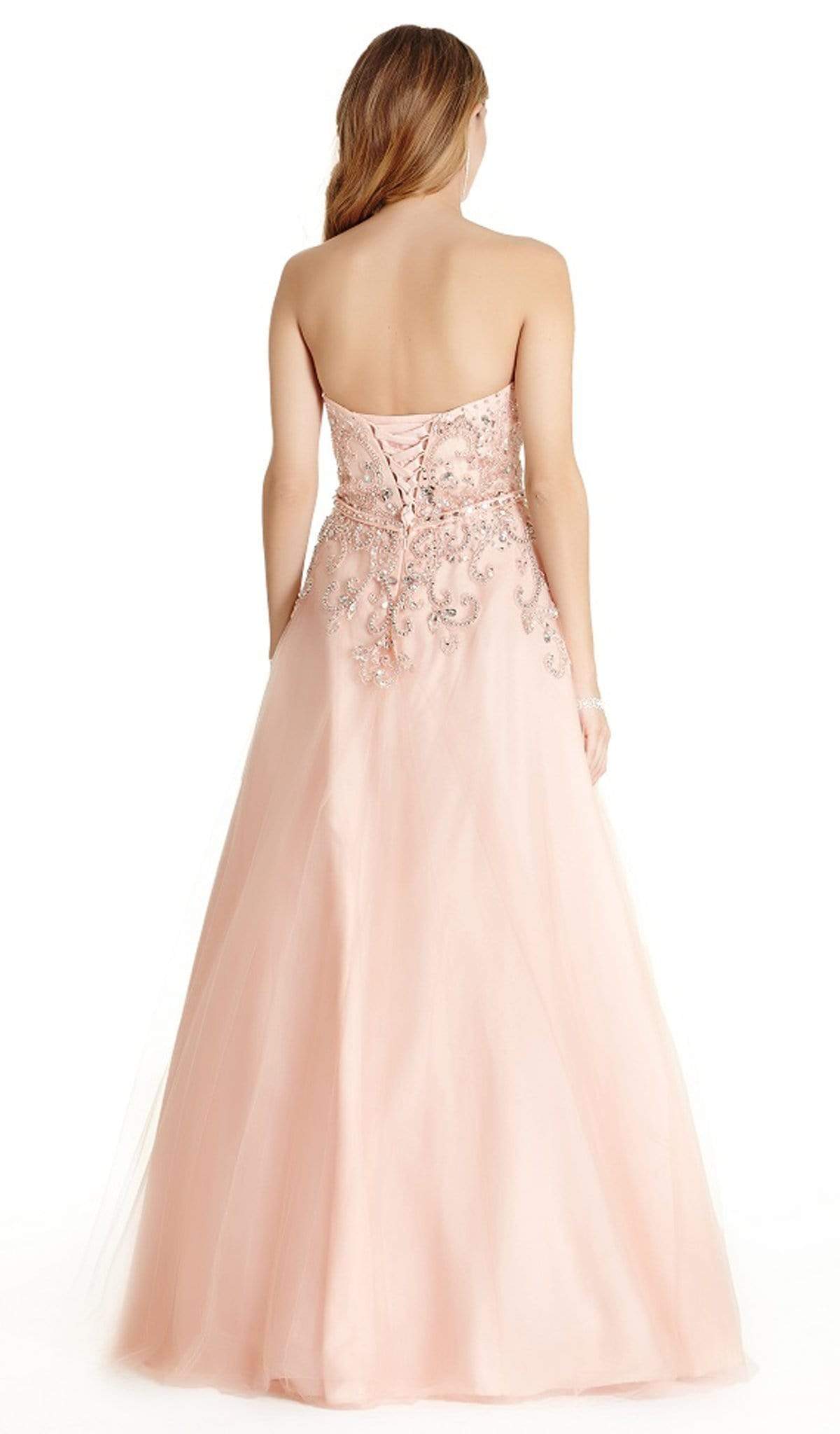 Bejeweled Sweetheart Ballgown Dress