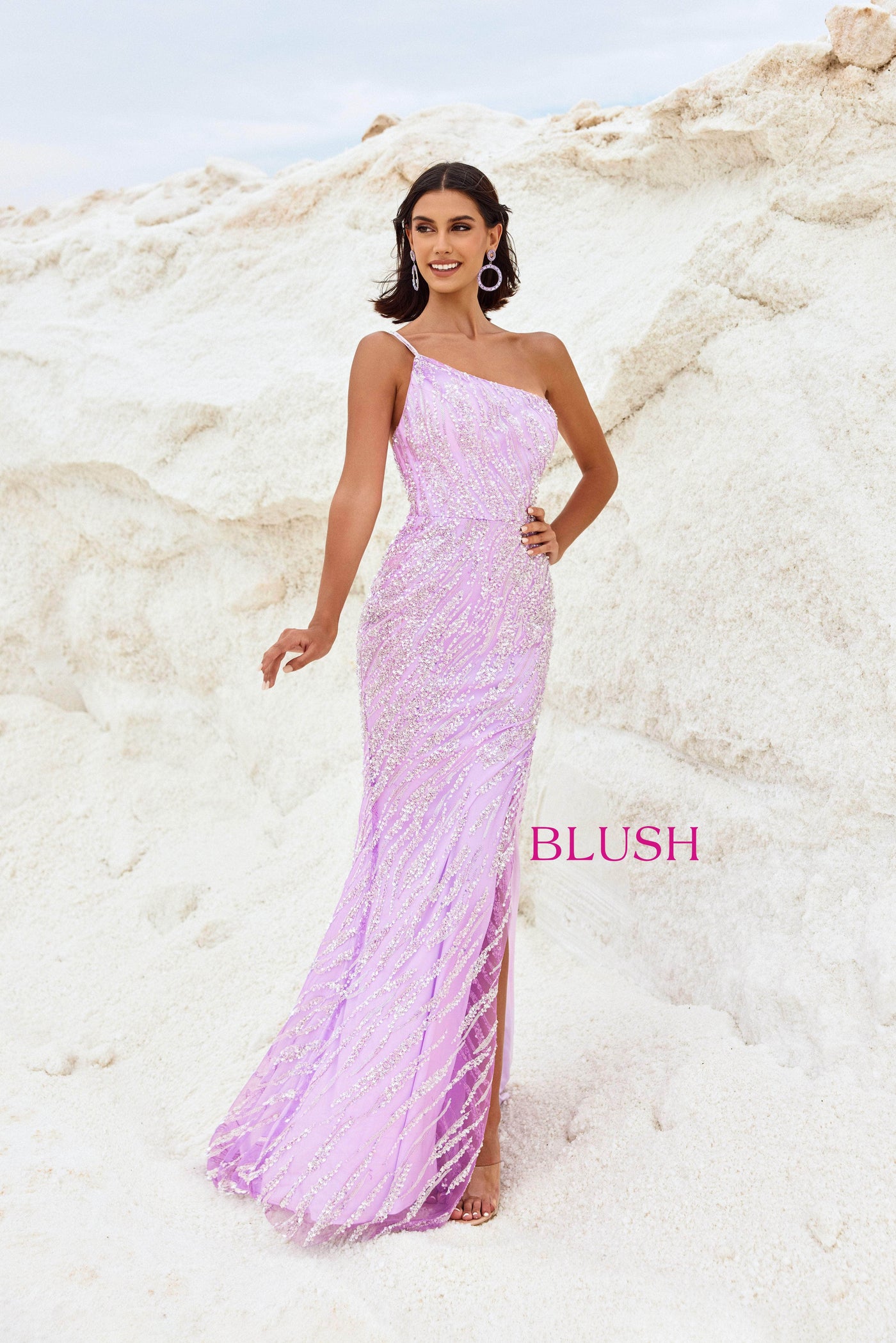 Blush by Alexia Designs 12121 - Dual Strap Embellished Prom GownSpecial Occasion Dress