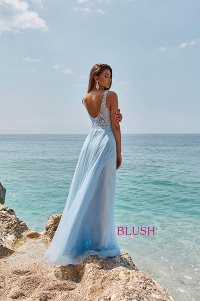 Blush by Alexia Designs 12122 - Sleeveless V-Neck BallgownSpecial Occasion Dress