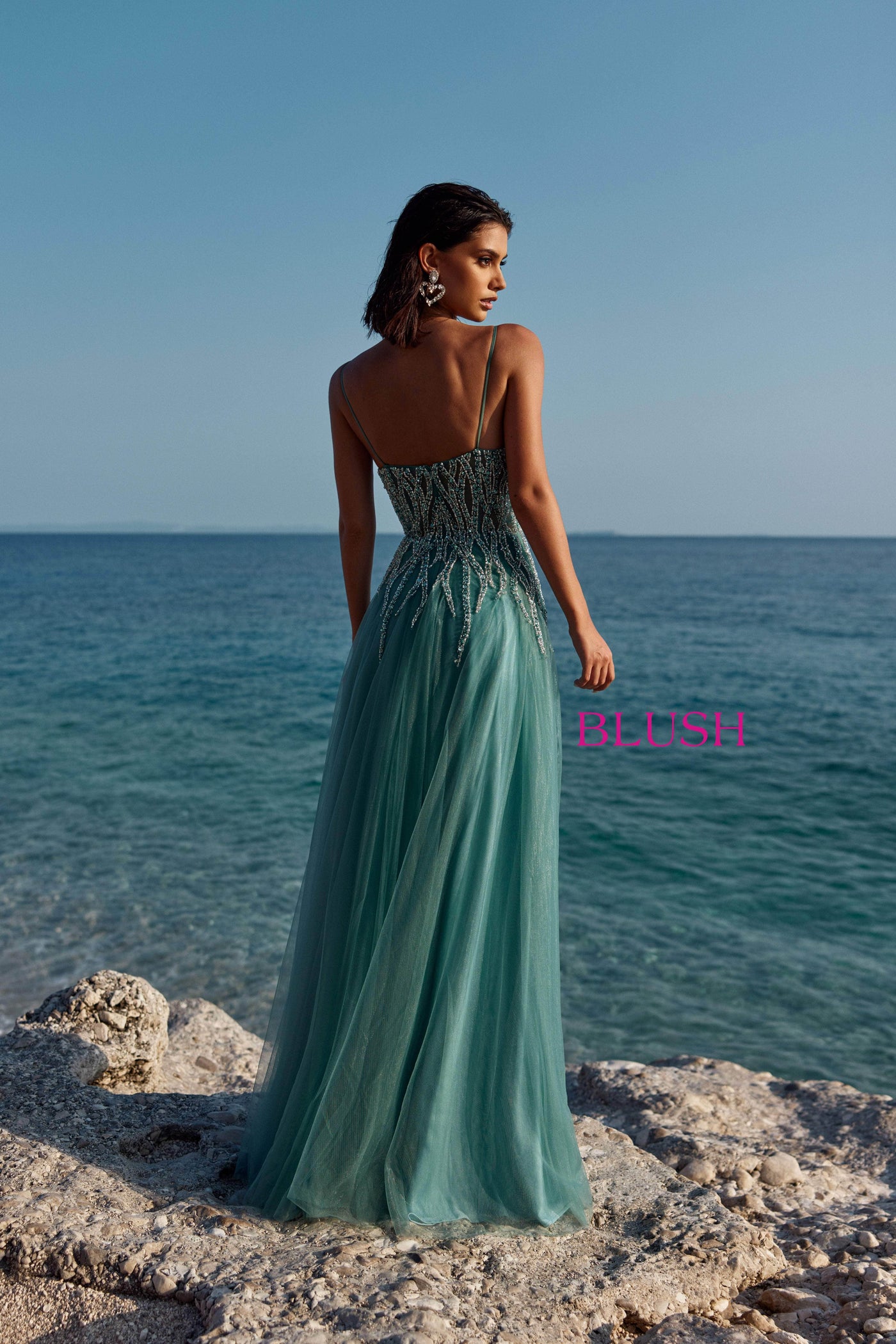Blush by Alexia Designs 12148 - Sleeveless V-Neck BallgownSpecial Occasion Dress
