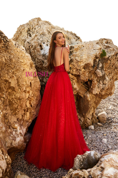 Blush by Alexia Designs 12150 - Lace Ornate Bodice Prom DressSpecial Occasion Dress