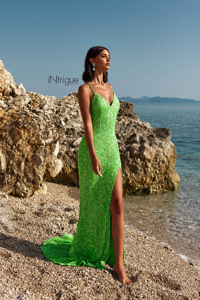 Blush by Alexia Designs 91001 - Spaghetti Strap Sequin Prom DressSpecial Occasion Dress