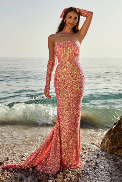 Blush by Alexia Designs 91024 W - Bead Fringed Prom DressSpecial Occasion Dress