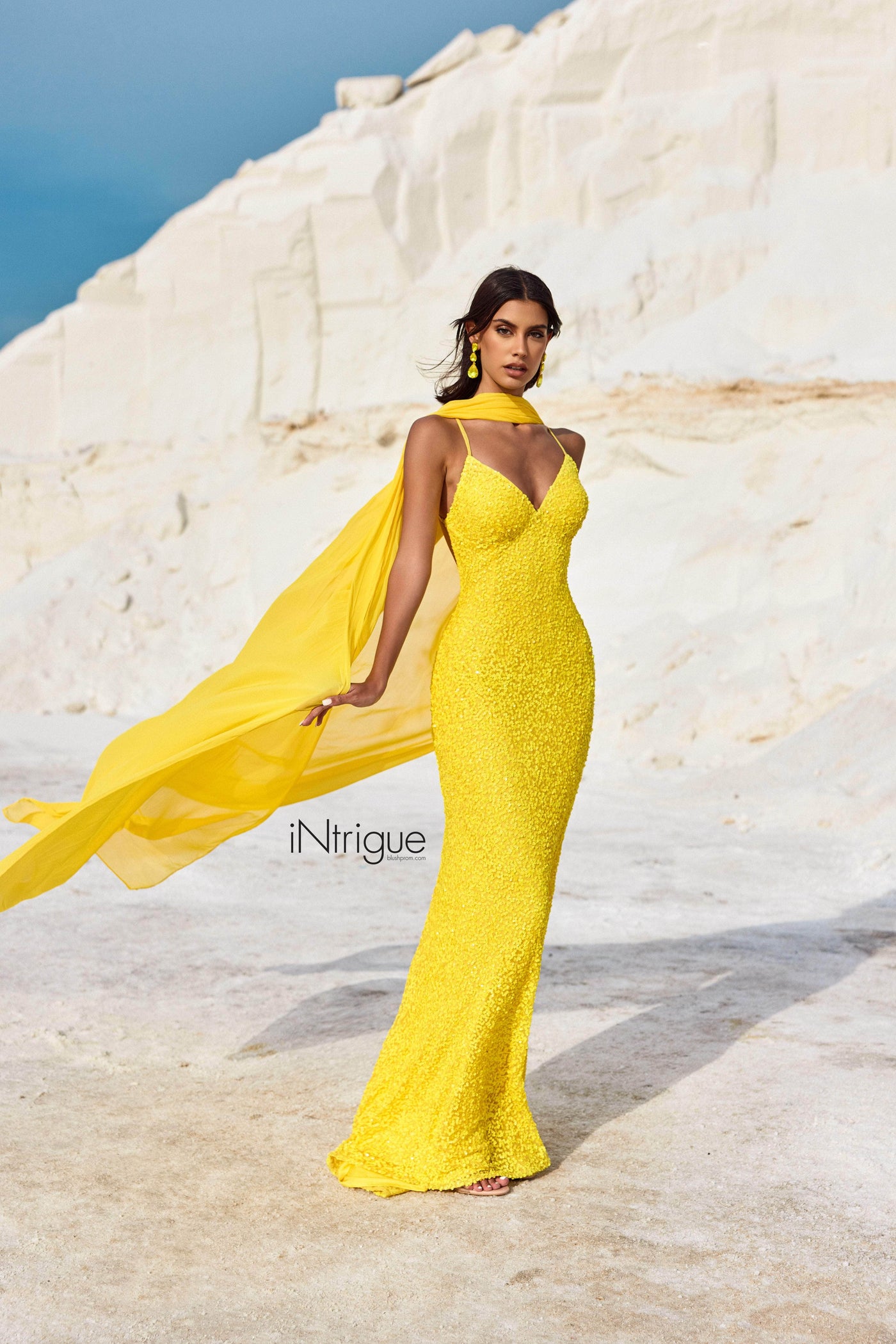 Blush by Alexia Designs 91027 - Sequin V-Neck Prom DressSpecial Occasion Dress