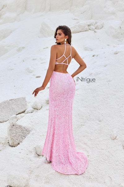 Blush by Alexia Designs 91033 - Strappy Back Halter Neck GownSpecial Occasion Dress