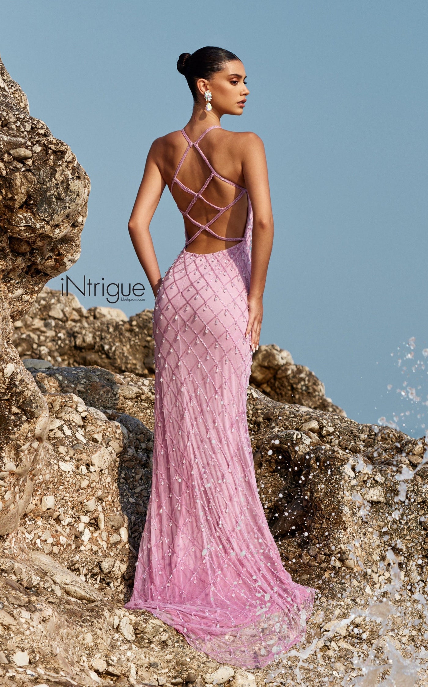 Blush by Alexia Designs 91035 - Sleeveless Jewel Encrusted GownSpecial Occasion Dress