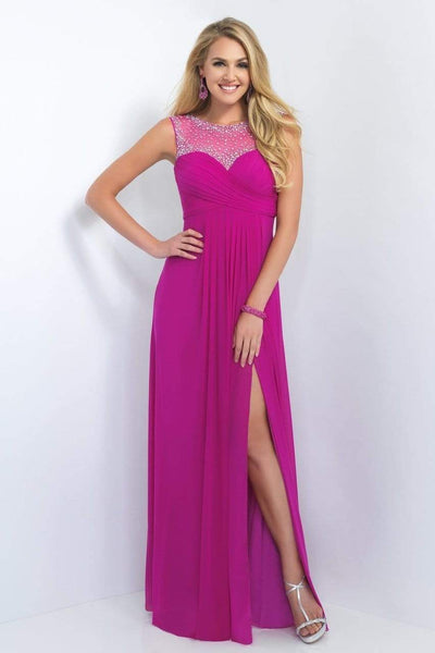 Blush by Alexia Designs - Crystal Embellished Sweetheart Gown 11096 Special Occasion Dress 0 / Magenta