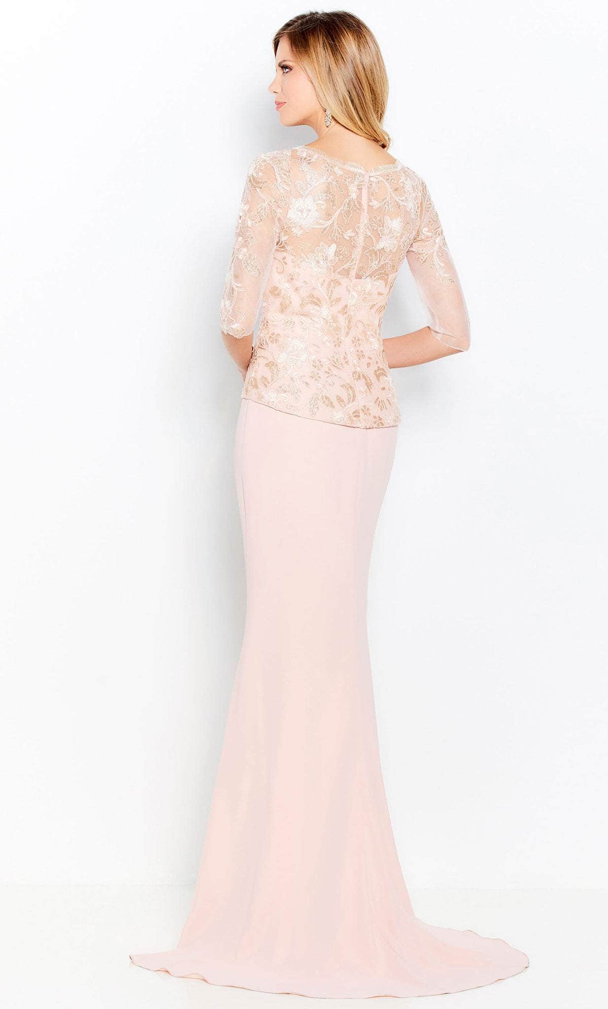 Cameron Blake 120606 - Corded Lace Gown