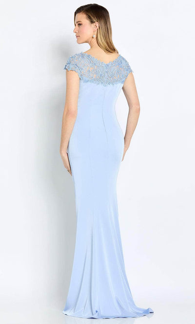 Cameron Blake CB112 - Laced Neckline Formal Gown Special Occasion Dress