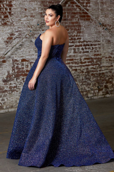Cinderella Divine - CB045 Strapless Glittered Gown