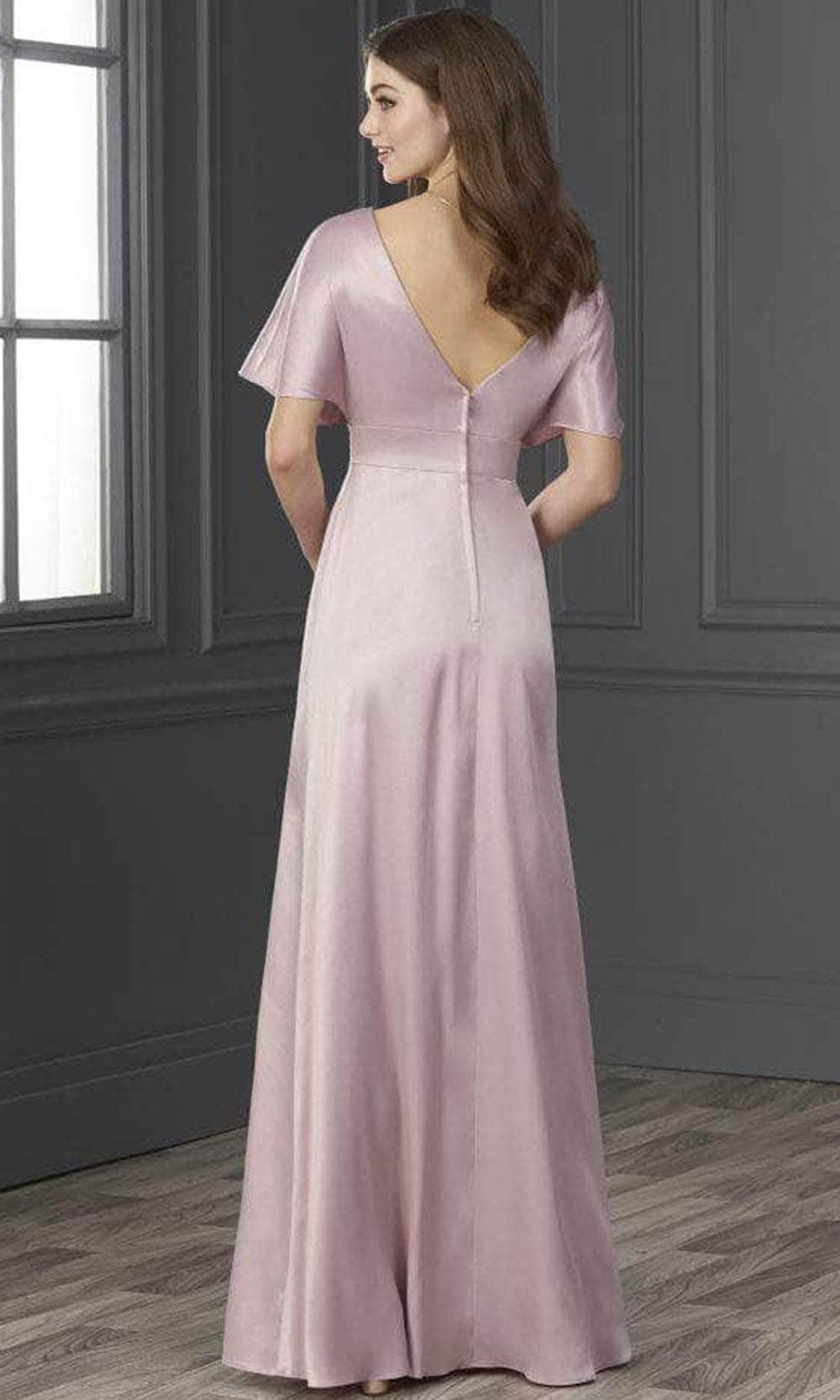 Christina Wu Celebration 22132 - Flutter Sleeves V-Neck Long Gown Special Occasion Dress