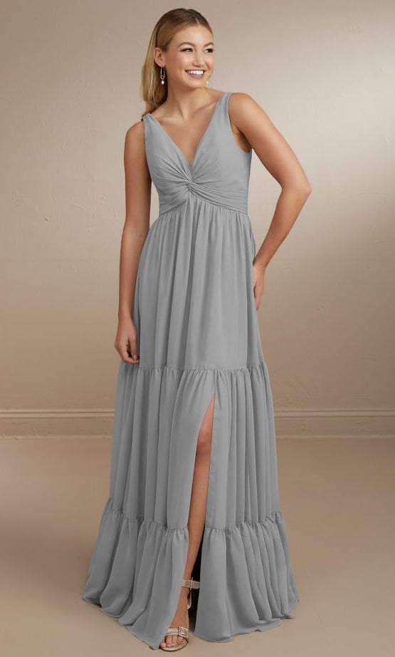 Christina Wu Celebration 22161 - Chiffon Bridesmaid Dress Special Occasion Dress 0 / Platinum