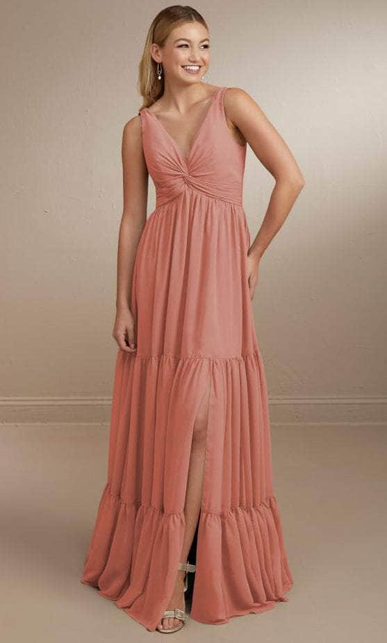 Christina Wu Celebration 22161 - Twisted Knot Bridesmaid Dress Special Occasion Dress 0 / Mauve