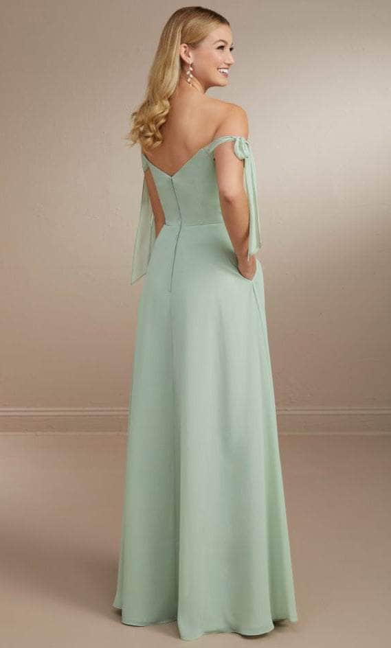 Christina Wu Celebration 22162 - Bow Tie Off Shoulder Evening Gown Special Occasion Dress