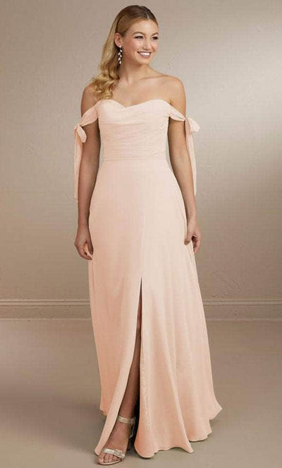 Christina Wu Celebration 22162 - Long Chiffon Evening Gown Special Occasion Dress 0 / Rosewater