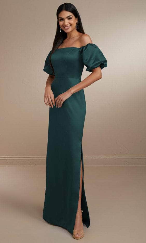 Christina Wu Celebration 22163 - Column Gown Special Occasion Dress 0 / Emerald Green