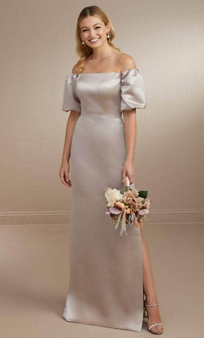 Christina Wu Celebration 22163 - Long Evening Gown Special Occasion Dress 0 / Taupe
