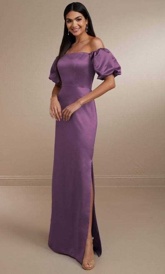 Christina Wu Celebration 22163 - Long Satin Evening Gown Special Occasion Dress 0 / Wisteria
