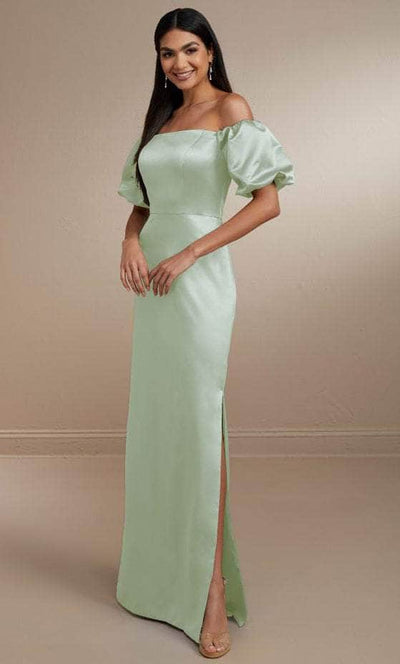 Christina Wu Celebration 22163 - Satin Gown Special Occasion Dress 0 / Meadow