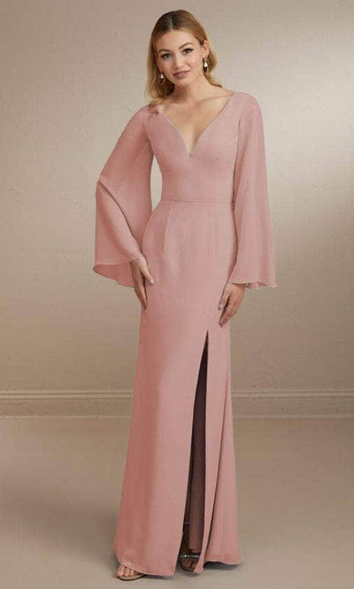 Christina Wu Celebration 22164 - Flowy Bell Sleeve Evening Gown Special Occasion Dress