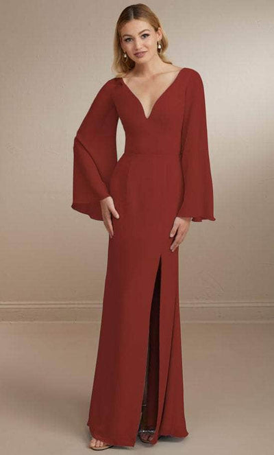 Christina Wu Celebration 22164 - Flowy Bell Sleeve Evening Gown Special Occasion Dress