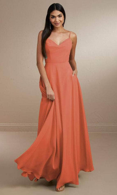 Christina Wu Celebration 22169 - A-Line Dress Special Occasion Dress 0 / Coral