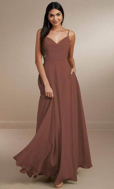 Christina Wu Celebration 22169 - Long Prom Dress Special Occasion Dress 0 / Marsala