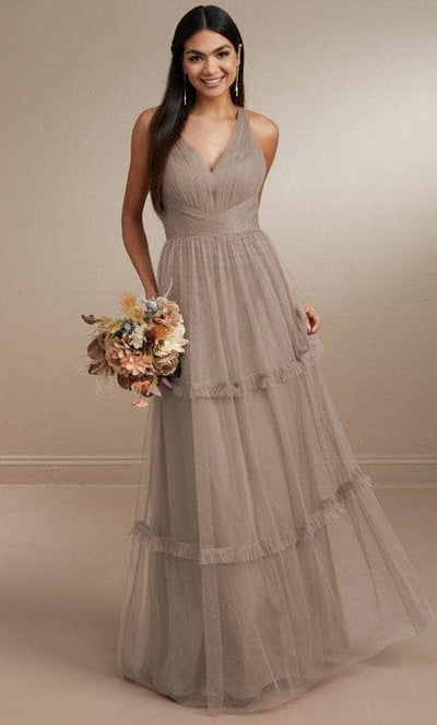 Christina Wu Celebration 22170 - A-line Dress Special Occasion Dress 0 / Taupe