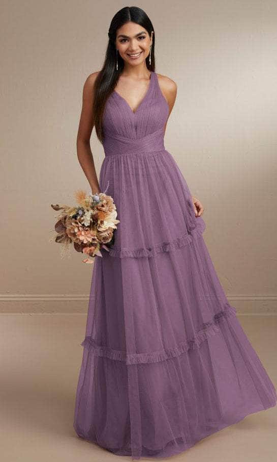 Christina Wu Celebration 22170 - Tulle A-line Dress Special Occasion Dress 0 / Wisteria