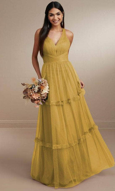 Christina Wu Celebration 22170 - Tulle Prom Dress Special Occasion Dress 0 / Ochre