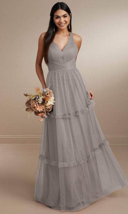 Christina Wu Celebration 22170 - Tulle Prom Dress Special Occasion Dress 0 / Platinum